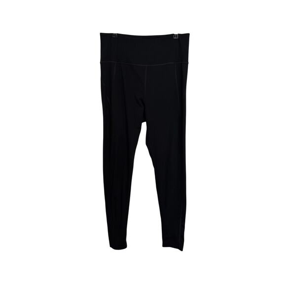 Girlfriend Collective Leggings Womens Large Black Compressive High-Rise - Picture 1 of 3